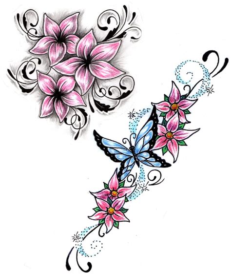 flowers with writing tattoo|free printable flower tattoo designs.